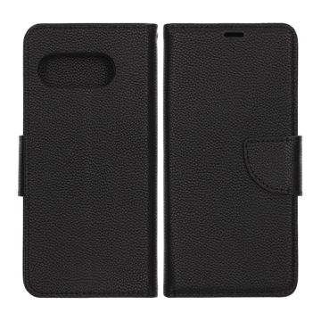 Google Pixel 9A Plånboksfodral med kortfack  - Svart