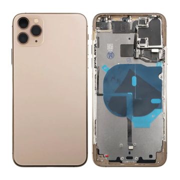 iPhone 11 Pro Back Cover Complete OEM Gold With Small Parts- G-SP.se