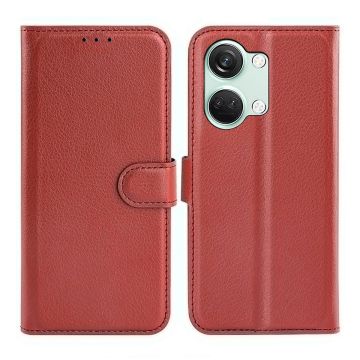 OnePlus Nord 3 5G Plånboksfodral med Stativ - Brun