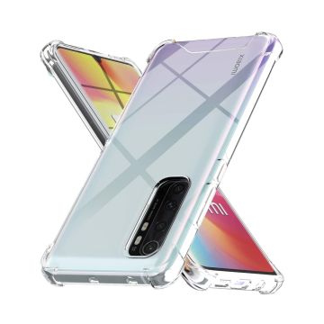 Stöttåligt Mobilskal Xiaomi Mi Note 10 Lite - Transparent- G-SP.se