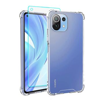 Stöttåligt Mobilskal Xiaomi 11 Lite/11 Lite 5G NE - Transparent- G-SP.se