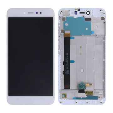 Xiaomi Redmi Note 5A Skärm med LCD Display Original - Vit