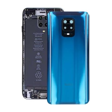 Xiaomi Redmi Note 9 Pro Baksida Glas - Blå