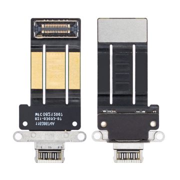 iPad 12.9 6e Gen/Pad Pro 11 3e/4e Gen Laddkontakt Flexkabel - Vit