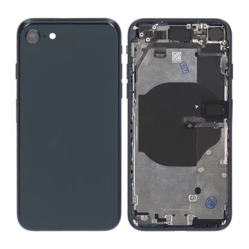 iPhone SE 2020 Baksida med Komplett Ram OEM - Svart