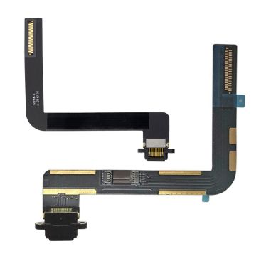 iPad 9 2021 Laddkontakt Flexkabel - Svart