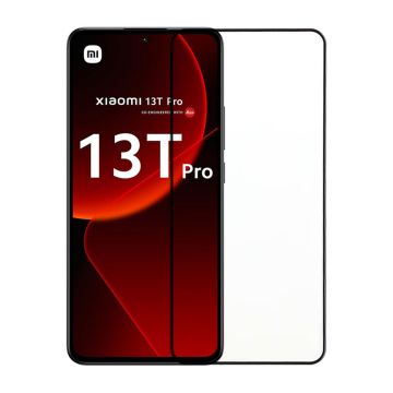 Skärmskydd Xiaomi 13T Pro - Härdat Glas Svart