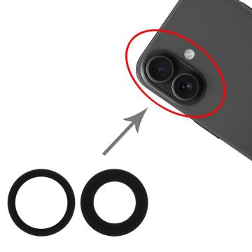 iPhone 16/16 Plus Kameraglas med Tejp