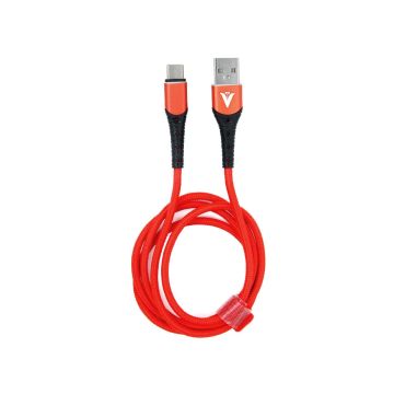 Vonk V-20 USB-C Kabel 1 Meter - Röd- G-SP.se