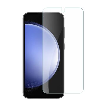 Skärmskydd Samsung Galaxy S24 Plus 0.23mm 2.5D Härdat Glas - Transparent (miljö)