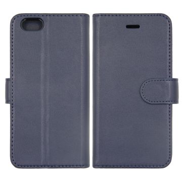 iPhone 6/6S Plånboksfodral Läder med Stativ - Mörkblå- G-SP.se