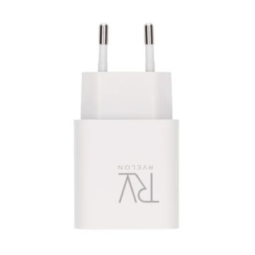 Rvelon Snabbladdare USB-A & USB-C 20W- G-SP.se