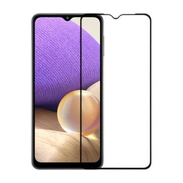 Skärmskydd Samsung Galaxy A32 5G - 3D Härdat Glas Svart (miljö)- G-SP.se