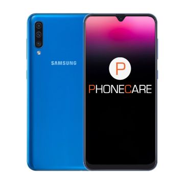 Begagnad Samsung Galaxy A50 Dual 128GB Blå - Mycket bra skick