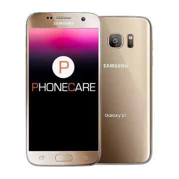 Samsung Galaxy S7 Edge 32GB Gold Normalt Skick- G-SP.se