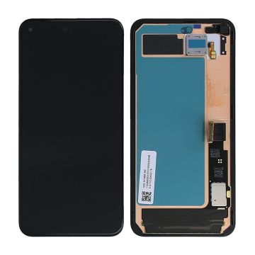 Google Pixel 5 Skärm med LCD Display Original - Svart