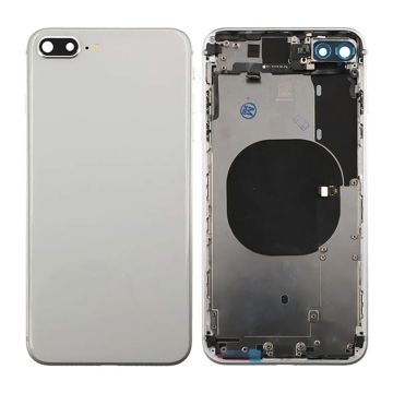 iPhone 8 Plus Back Cover Complete OEM Silver With Small Parts
