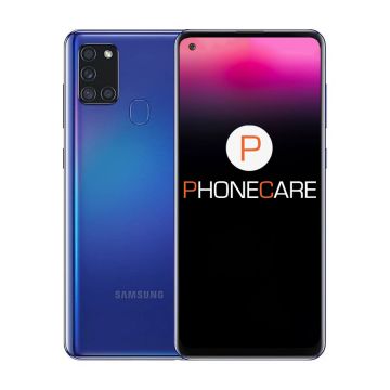 Samsung Galaxy A21S 32GB Blue Ny Skick- G-SP.se