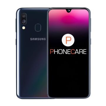 Begagnad Samsung Galaxy A40 64GB Svart - Mycket bra skick- G-SP.se