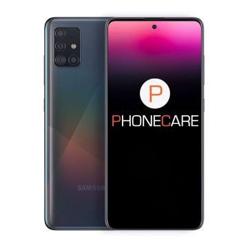 Begagnad Samsung Galaxy A51 128GB Svart - Använt skick