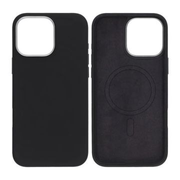 Mobilskal Silikon för iPhone 15 Pro Max - Svart med Kameraskydd