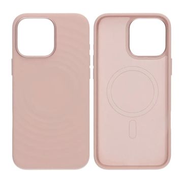 Mobilskal Silikon för iPhone 16 Pro Max - Rosa med Kameraskydd