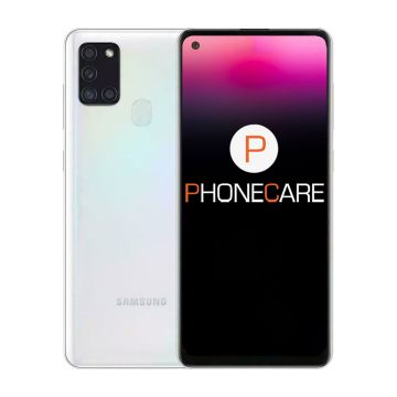 Begagnad Samsung Galaxy A21s 32GB Vit – Använt skick (C)