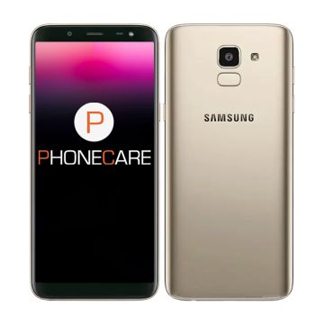 Begagnad Samsung Galaxy J6 32GB Guld - Använt skick