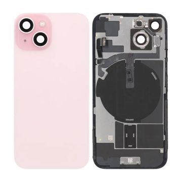 iPhone 15 Baksida Glas Komplett OEM - Rosa