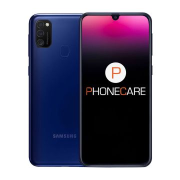 Begagnad Samsung Galaxy M21 64GB Blå - Bra skick