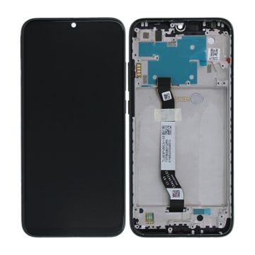 Xiaomi Redmi Note 8 Skärm/Display + Ram - Svart- G-SP.se