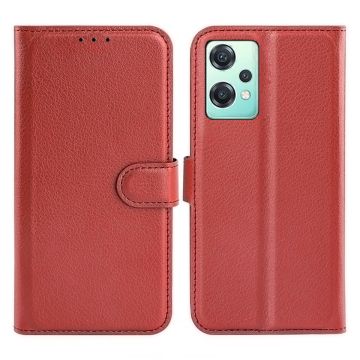 OnePlus Nord CE 2 Lite Plånboksfodral med Stativ - Brun