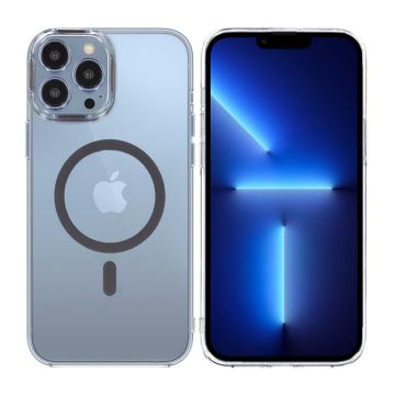iPhone 13 Pro Max Stöttålig Mobilskal med Magsafe - Grå