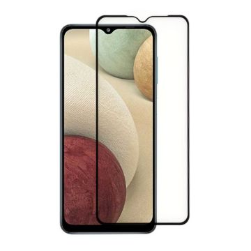 Skärmskydd Samsung A12 - 3D Härdat Glas Svart (miljö)- G-SP.se