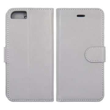 iPhone 6/6S Plånboksfodral Magnet Läder med Stativ - Grå- G-SP.se