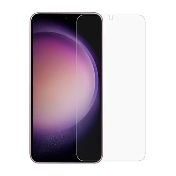 Skärmskydd Samsung Galaxy S24 0.23mm 2.5D Härdat Glas - Transparent (miljö)