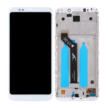 Xiaomi Redmi Note 5 Skärm med LCD Display - Vit