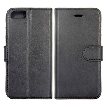 iPhone 6/6S Plånboksfodral Magnet Läder med Stativ - Svart- G-SP.se