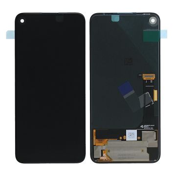 Google Pixel 4A Skärm med LCD Display Original - Svart
