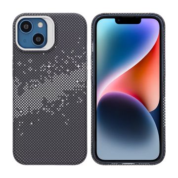 iPhone 13/14 Skal med Magsafe och Utfällbart Stativ - Rymdsvart