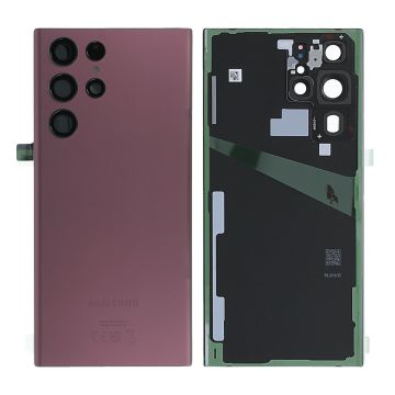 Samsung Galaxy S22 Ultra (SM-S908B) Baksida Original - Burgundy