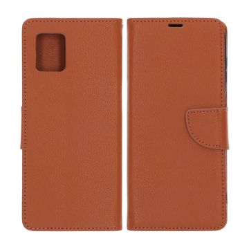 Plånboksfodral med stativ till Samsung Xcover 7 Pro - Brun