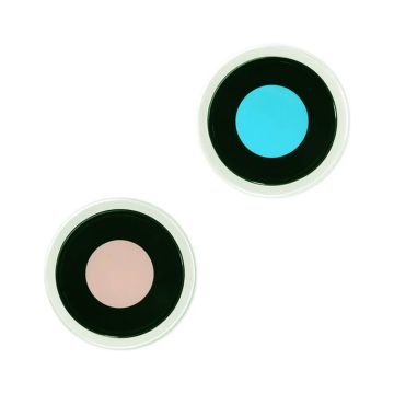 Kameralins med metallram iPhone 15/15 Plus - Grön