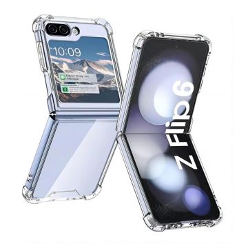 Samsung Z Flip 6 Mobilskal Stöttåligt 1.5mm - Transparent