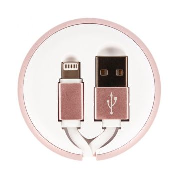 Richmond & Finch Sladdvinda Lightning Kabel - Rosa Marmor- G-SP.se