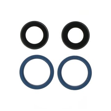 iPhone 13 Mini/13 Kameralins med Ram - Blå- G-SP.se