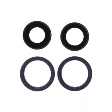 iPhone 13 Mini/13 Kameralins med Ram - Svart- G-SP.se