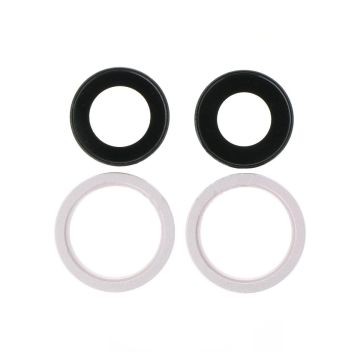 iPhone 13 Mini/13 Kameralins med Ram - Rosa- G-SP.se