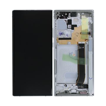 Samsung Galaxy Note 20 Ultra 5G Skärm med LCD Display Original - Vit- G-SP.se