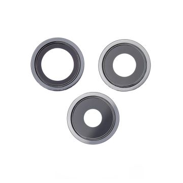 iPhone 13 Pro/13 Pro Max Kameralins med Ram - Grafit- G-SP.se